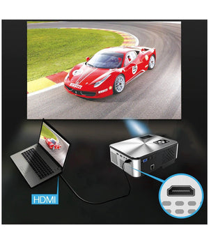 Mini Video Proiettore Led Full Ultra Hd Home Cinema Wifi Android 11.0 Ab-r36         