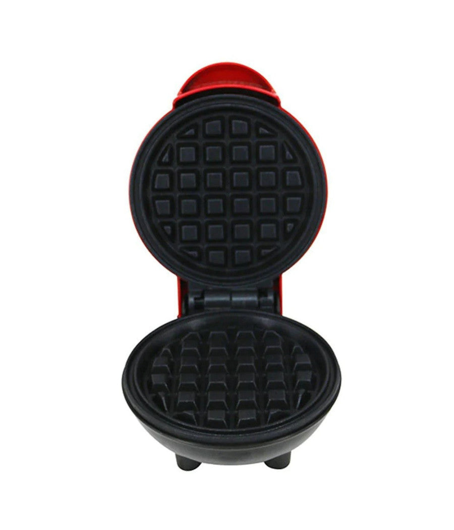 Mini Waffle Maker Macchina Antiaderente Per Waffle Cialde Frittelle 350w Q-hb66         