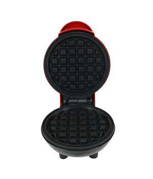 Mini Waffle Maker Macchina Antiaderente Per Waffle Cialde Frittelle 350w Q-hb66         