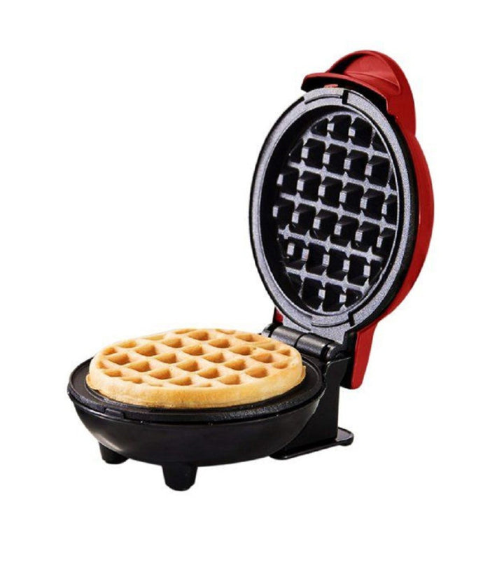 Mini Waffle Maker Macchina Antiaderente Per Waffle Cialde Frittelle 350w Q-hb66         