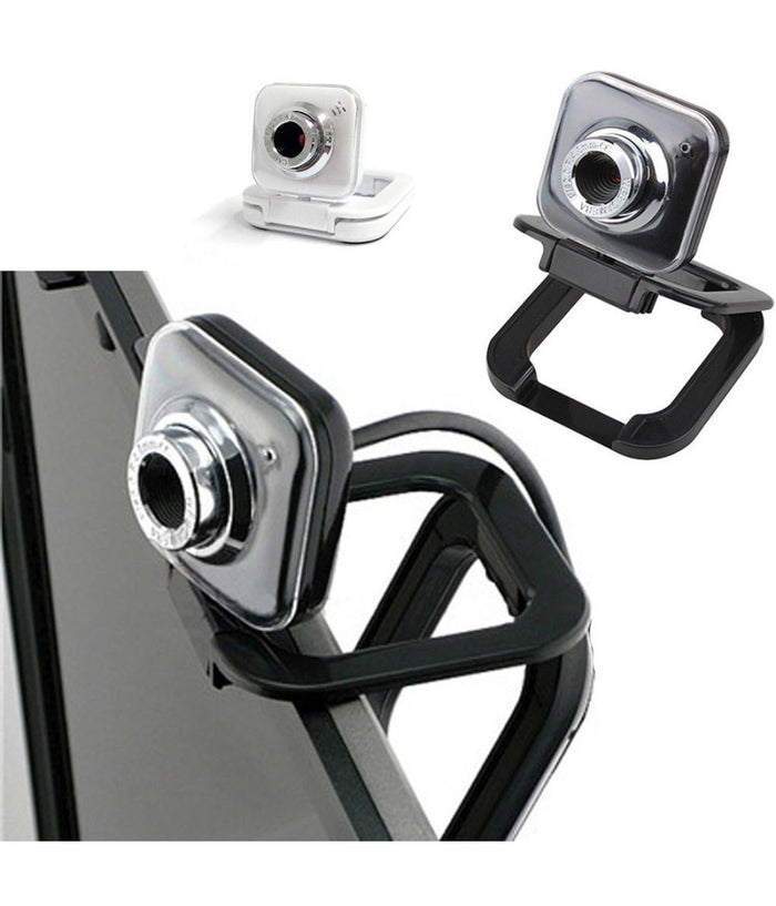 Mini Webcam Per Pc Usb 2.0 Ad Alta Definizione Girevole 360° 20000k         