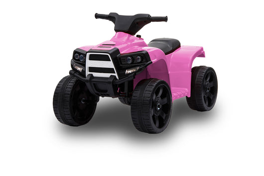 Quad Elettrico Per Bambini 2 Anni a 5 Anni 65x40x43cm velocità 3km/h Quad Giocattolo per Bambini 18-36 Mesi colore Rosso