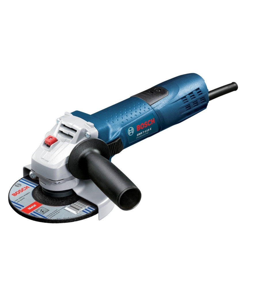 Minismerigl Anolare Gws 7-115 E Bosch Professionale Disco 115mm Potenza 720w         