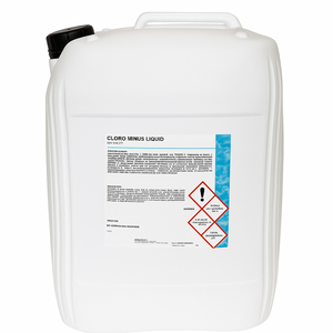 Abbattitore Cloro Liquido Minus Piscina Tanica Bianca 10 Kg PIS15261