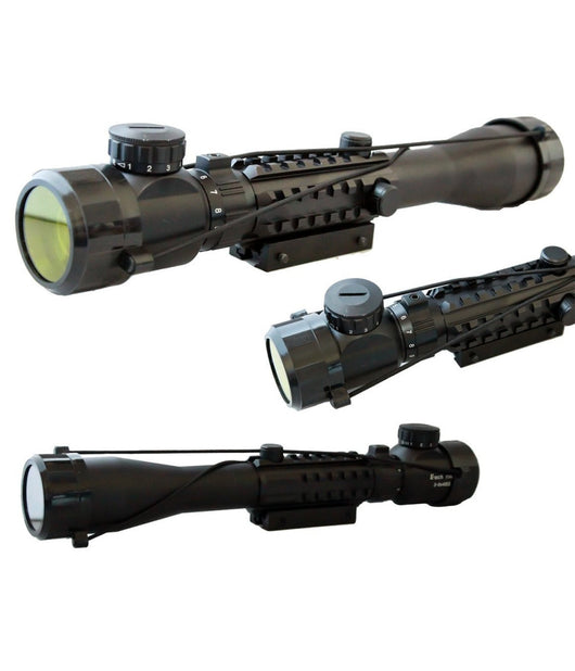 Mirino Ottico Anti Riflesso Di Precisione Ottica Per Fucile Carabina 3-9x40         