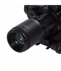 Mirino Ottico Di Precisione Con Reticolo Illuminato 2.5-10x40 Puntatore Laser         