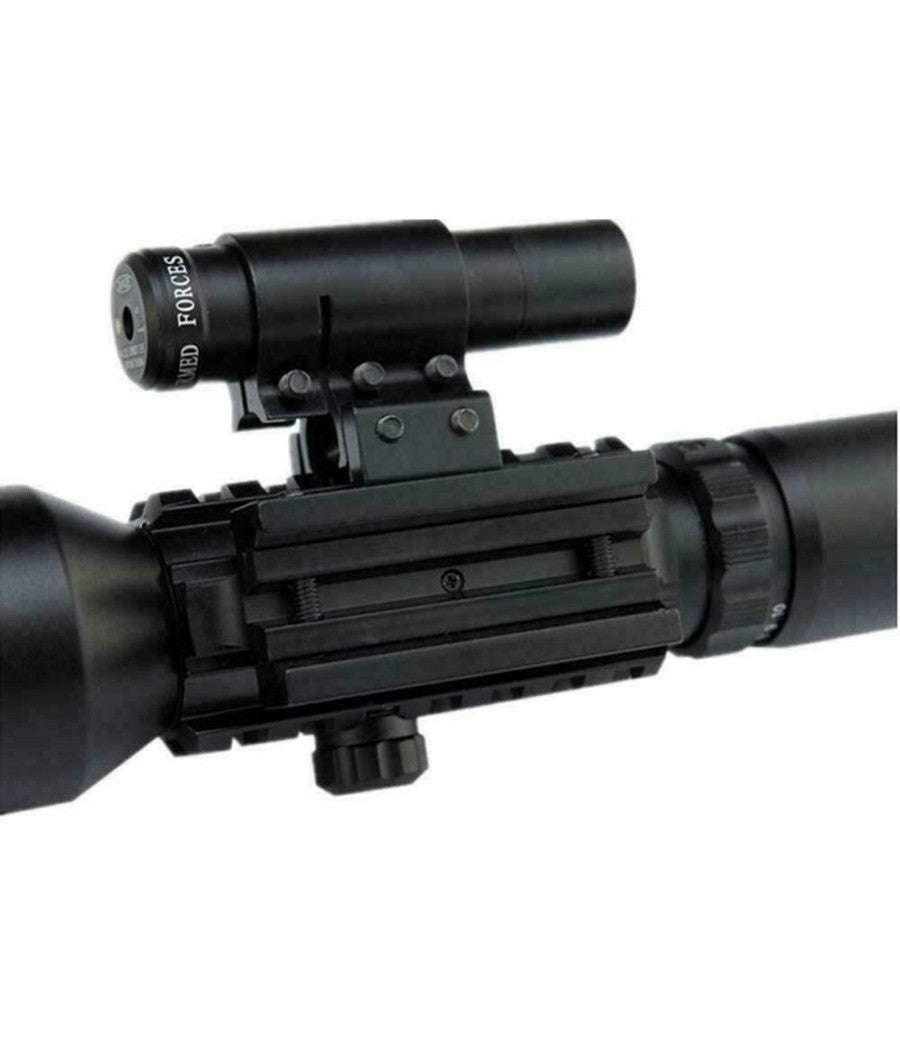 Mirino Ottico Di Precisione Per Fucile Carabina Con Reticolo Illuminato 3-10x40         