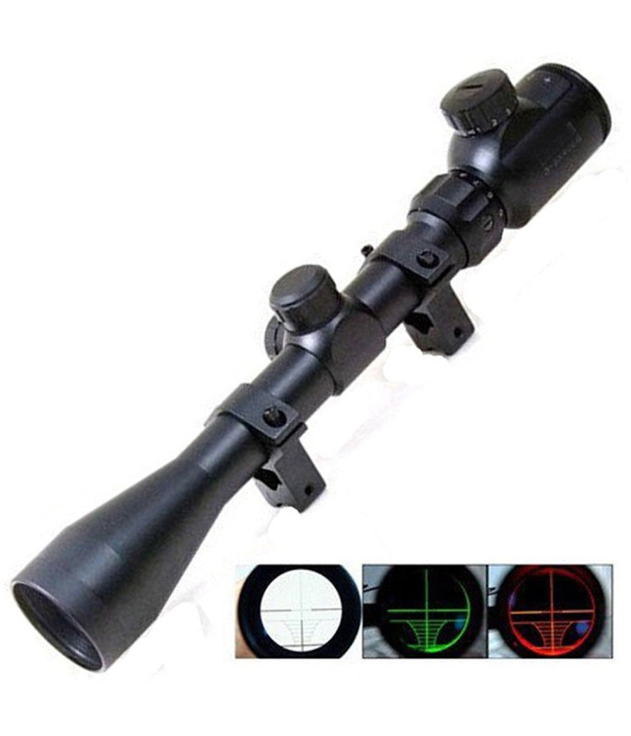 Mirino Ottico Di Precisione Per Fucile Carabina Con Reticolo Illuminato 3-9x40e         