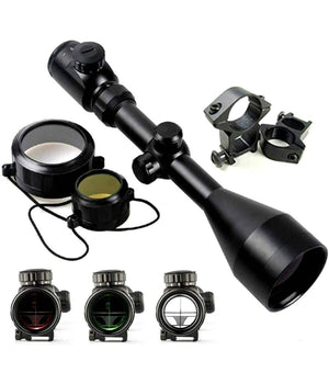 Mirino Ottico Di Precisione Per Fucile Carabina Con Reticolo Illuminato 3-9x56eg         