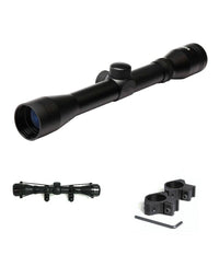 Mirino Ottico Di Precisione Per Fucile Carabina Reticolo A Croce Softair 4x32         