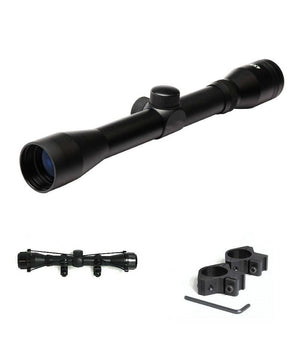 Mirino Ottico Di Precisione Per Fucile Carabina Reticolo A Croce Softair 4x32         