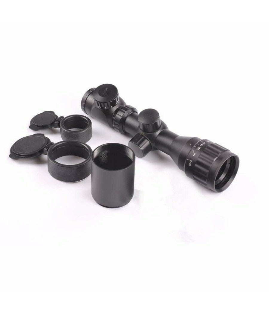 Mirino Ottico Di Precisione Per Fucile Carabina Reticolo Illuminato 2-6x32aoeg         