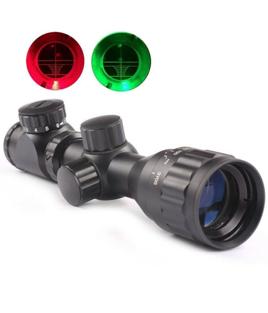 Mirino Ottico Di Precisione Per Fucile Carabina Reticolo Illuminato 2-6x32aoeg         