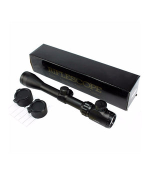 Mirino Ottico Di Precisione Per Fucile Per Carabina Reticolo Illuminato 3-9x40eg         