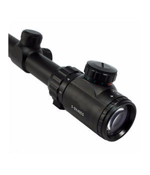Mirino Ottico Di Precisione Per Fucile Per Carabina Reticolo Illuminato 3-9x40eg         