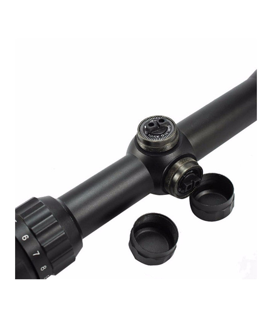 Mirino Ottico Di Precisione Per Fucile Per Carabina Reticolo Illuminato 3-9x40eg         