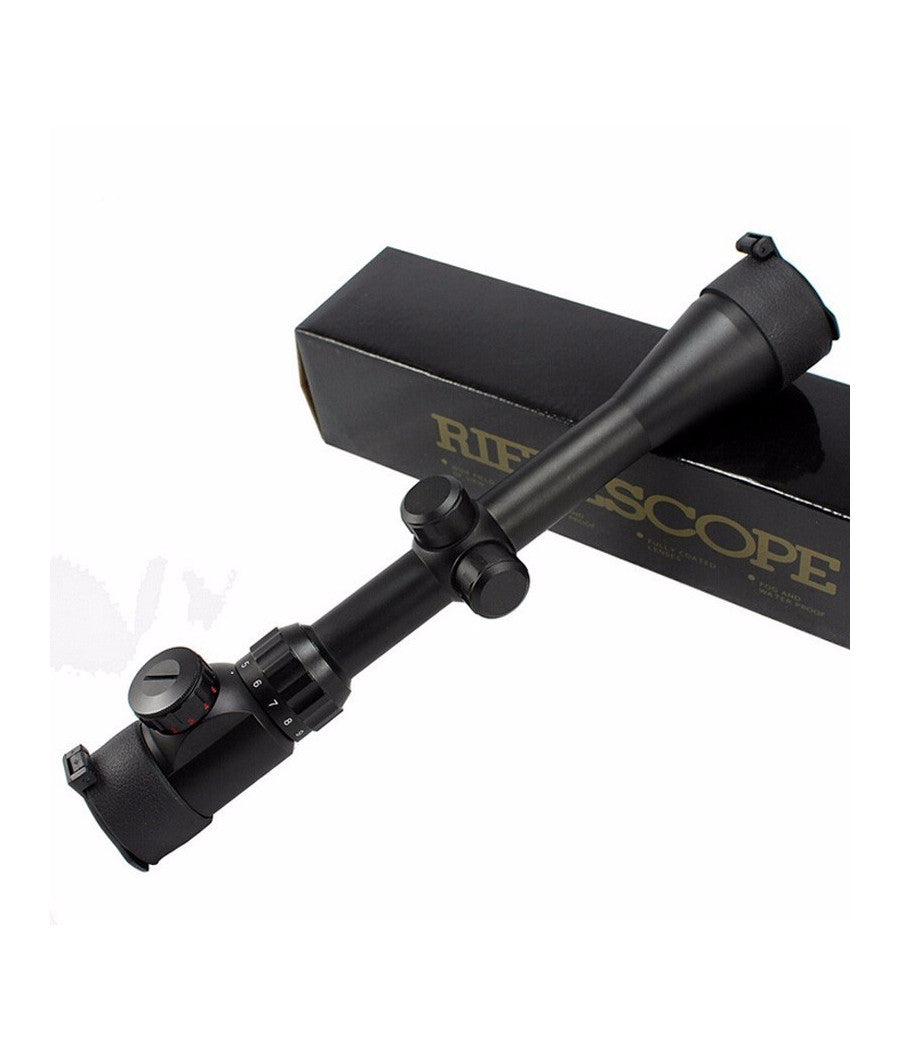 Mirino Ottico Di Precisione Per Fucile Per Carabina Reticolo Illuminato 3-9x40eg         