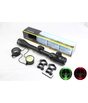 Mirino Ottico Di Precisione Per Fucile Per Carabina Reticolo Illuminato 3-9x40eg         