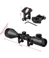 Mirino Ottico Di Precisione Per Fucile Per Carabina Reticolo Illuminato 3-9x56e         