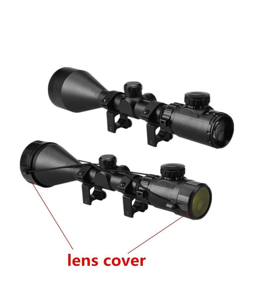 Mirino Ottico Di Precisione Per Fucile Per Carabina Reticolo Illuminato 3-9x56e         