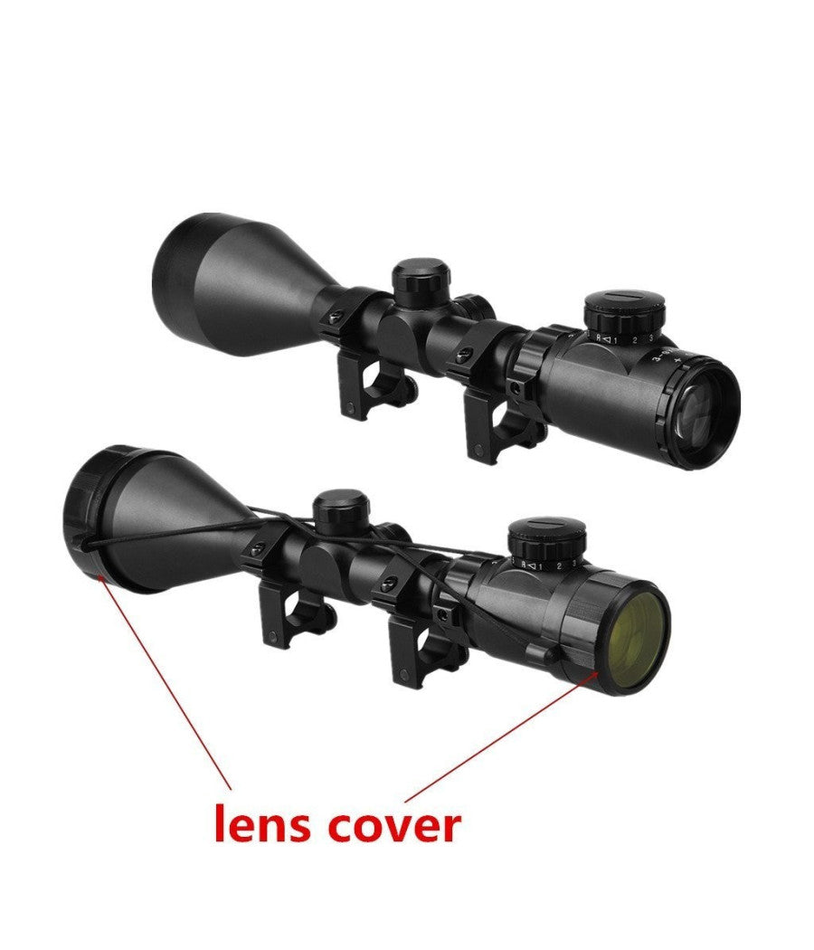 Mirino Ottico Di Precisione Per Fucile Per Carabina Reticolo Illuminato 3-9x56e         