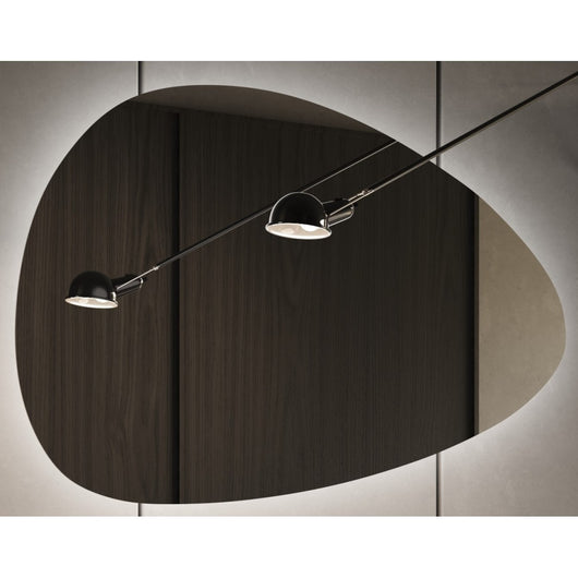 Specchio design retroilluminato, 67x100 cm, collezione KUBRICK