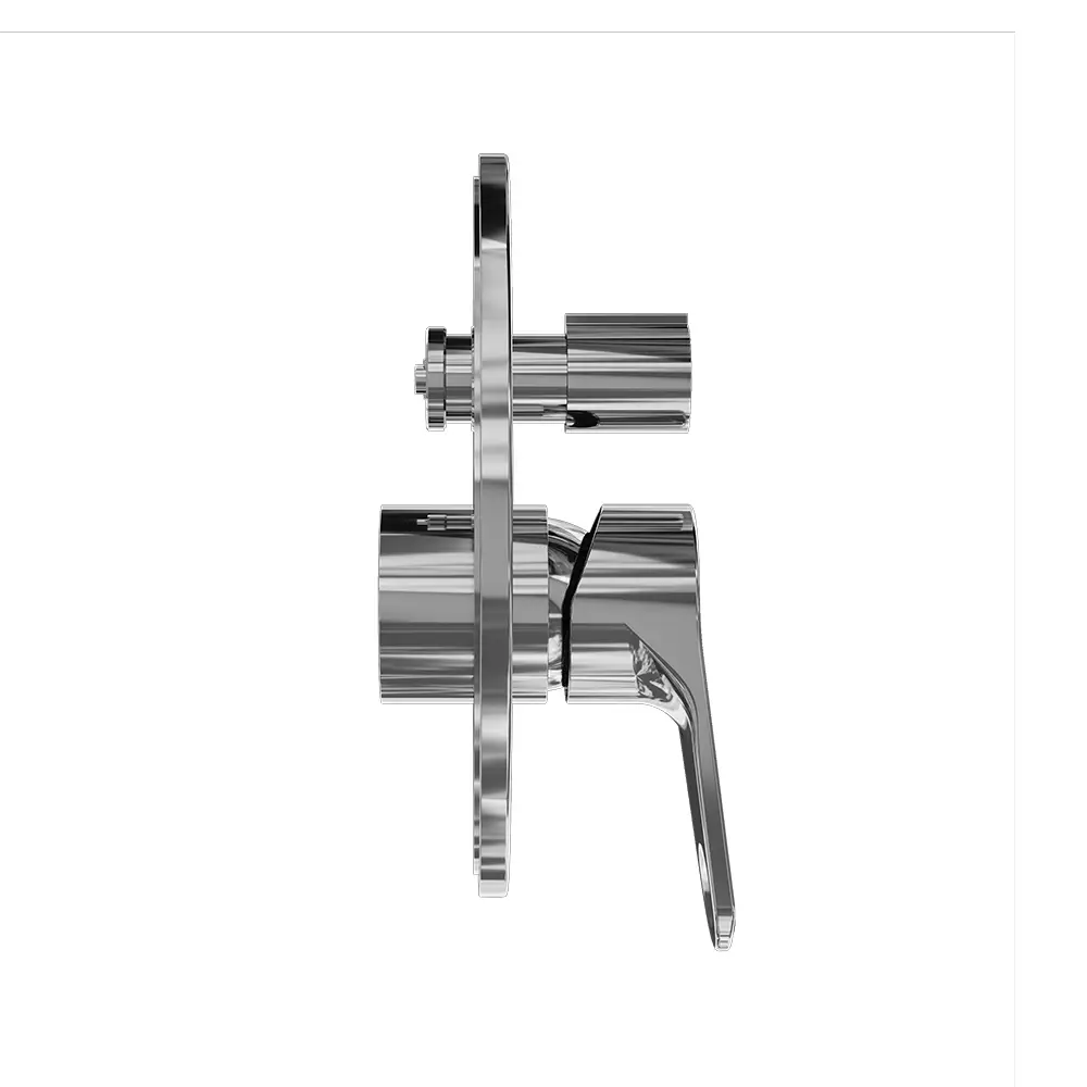 Miscelatore doccia ad incasso con deviatore a leva in ottone cromato | Judy