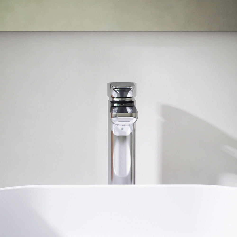 Miscelatore lavabo alto senza scarico cromato | Mia