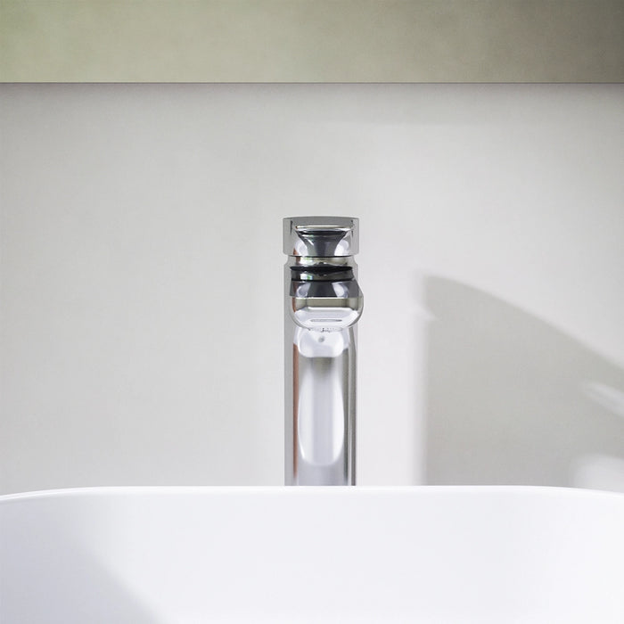 Miscelatore lavabo alto senza scarico cromato | Mia