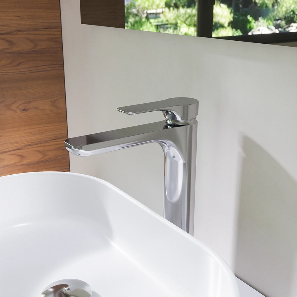 Miscelatore lavabo alto senza scarico cromato | Mia