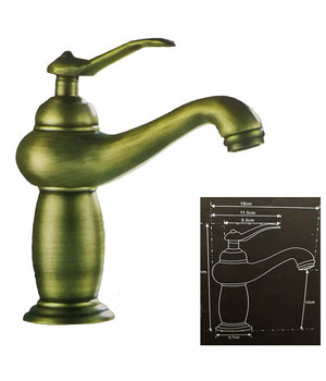 Miscelatore Bidet 52393 Ottone Lavello Lavabo Lavandino Monocomando Rubinetteria         