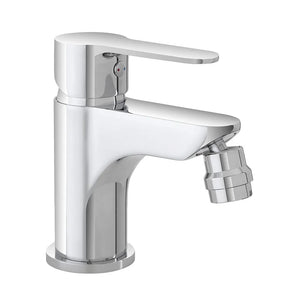 Miscelatore bidet cromato completo di piletta click clack Zoe
