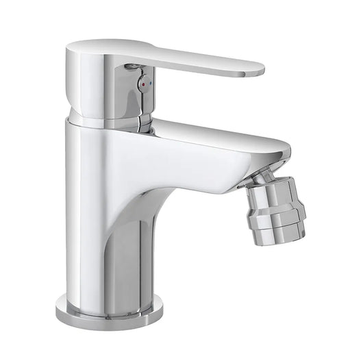 Miscelatore bidet cromato completo di piletta click clack Zoe