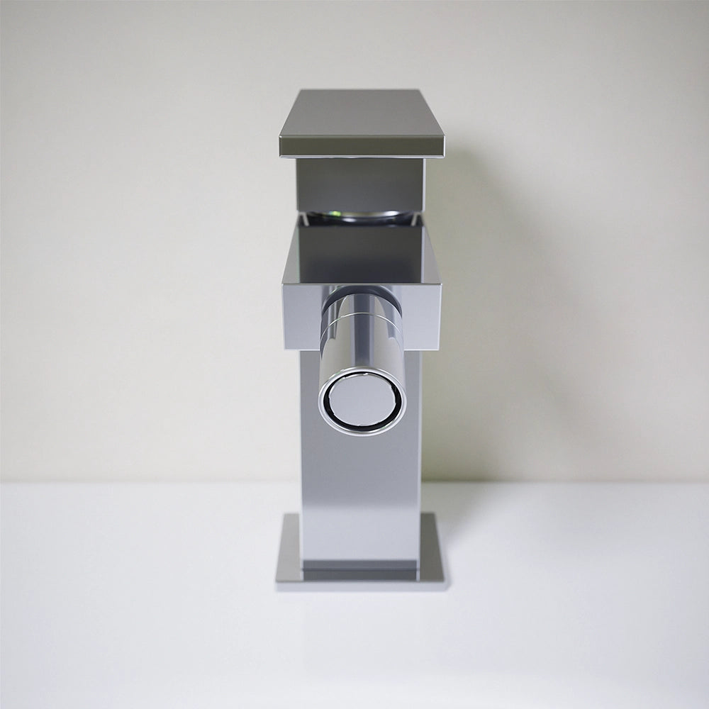 Set miscelatore lavabo, bidet ed incasso doccia moonocomando in ottone cromato | Hedy