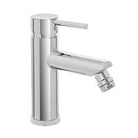 Miscelatore bidet inox cromato lucido con piletta click-clack  York