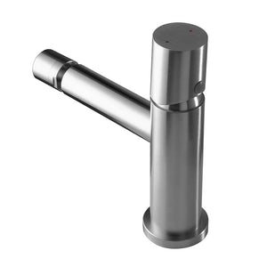 Miscelatore bidet satinato senza leva in acciaio inox Gemini