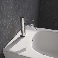 Set miscelatore lavabo ad incasso e bidet ed incasso doccia con deviatore in ottone cromato | Katharine