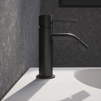 Set miscelatore lavabo ad incasso e bidet ed incasso doccia monocomando in ottone nero opaco | Katharine