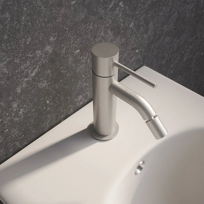 Miscelatore bidet senza scarico nickel spazzolato | Katharine
