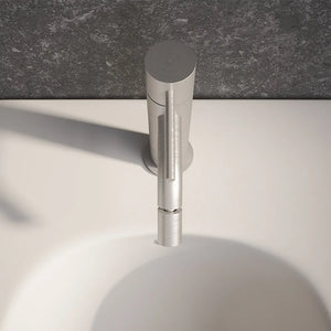Miscelatore bidet senza scarico nickel spazzolato | Katharine