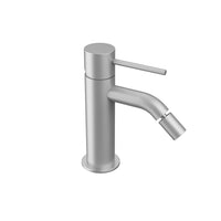 Coppia miscelatori lavabo ad incasso e bidet senza scarico nickel spazzolato | Katharine