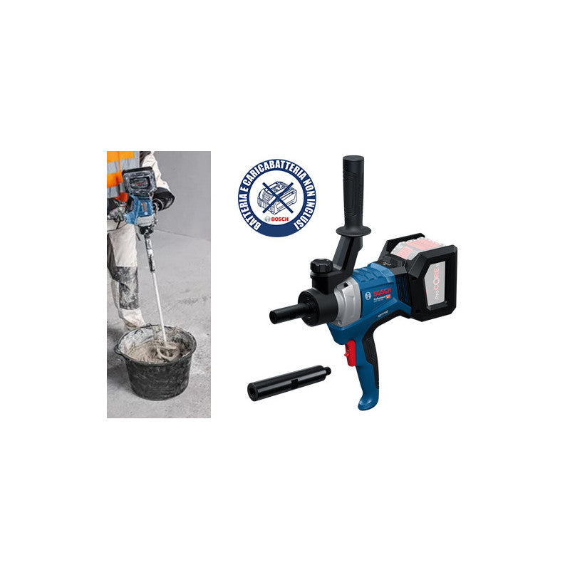 Miscelatore Bosch GRW 18 V-120 – cordless 18 V, 120 mm morsetto M14 – Bosch Professional