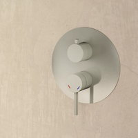 Set miscelatori: lavabo alto bidet senza scarico e incasso doccia c/deviatore nickel spazzolato | Bette