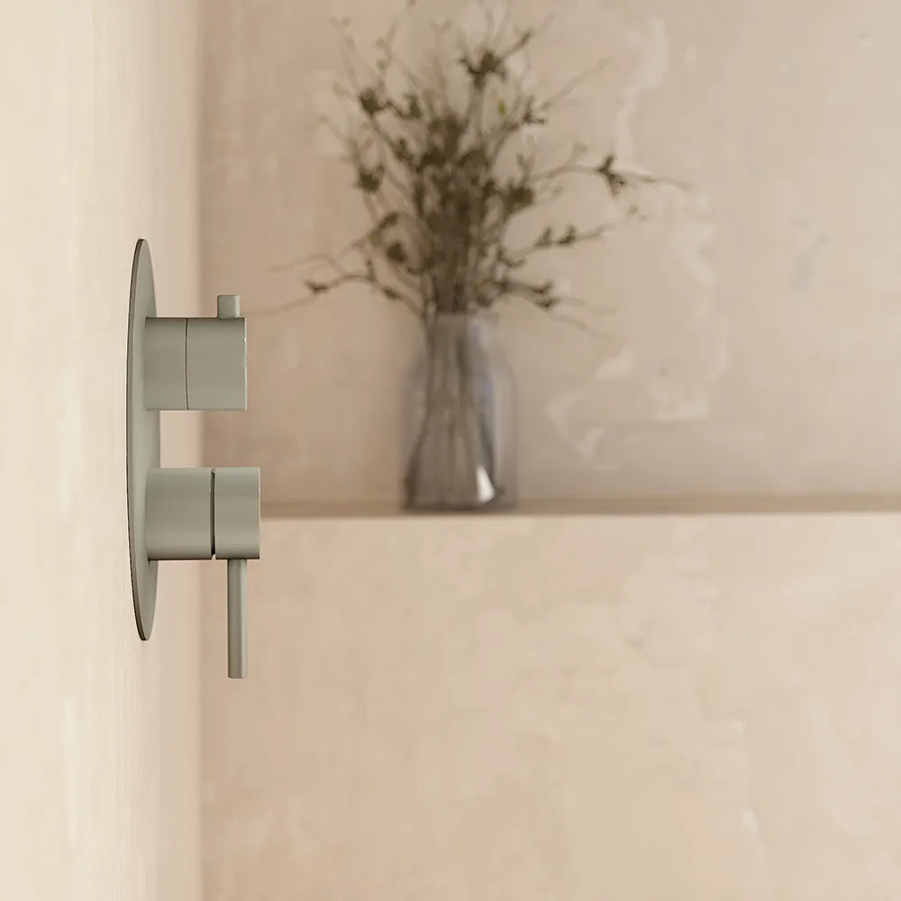 Miscelatore incasso doccia con deviatore nickel spazzolato | Bette