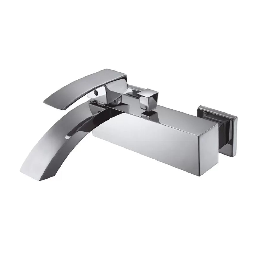 Miscelatore cromato doccia esterna Riga