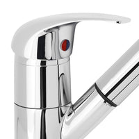 Miscelatore cucina con doccia estraibile cromo per lavello o lavanderia