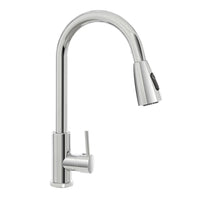 Miscelatore cucina cromato in acciaio inox con doccetta estraibile