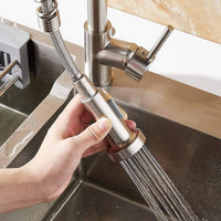 Miscelatore da cucina Anaconda con doccetta estraibile a molla cromato