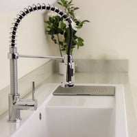 Miscelatore da cucina Anaconda con doccetta estraibile a molla cromato