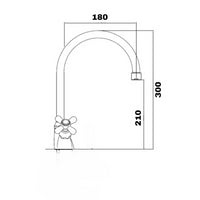 Miscelatore da cucina bicomando Paini Trixi 75CN572 satinato